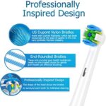Qitizu Aufsteckbürsten Kompatibel mit Braun Oral b Elektrische Zahnbürste, 4 Floss, 4 Precision, 4 Sensitive, 4 Efficient – Bild 3