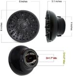 Hairizone Universal Haar Diffusor Anpassungsfähig für Schlag Trockner mit Düse D = 1,7"-2,6" für lockiges oder welliges Haar Styling, Trocken und Gain Maximales Volumen ohne Frizz – Bild 8