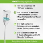 BiOHY Reinigungsmittel für Saugwischer | 1200 Konzentrat für alle Nass-Trockensauger | ideal für Fliesen, PVC, Parkett, Laminat & Teppich | streifenfreier Glanz – Bild 5
