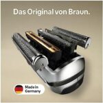 Braun Series 9 Pro Scherkopf, Elektrorasierer, Ersatzscherteil kompatibel mit Rasierer Herren Serie 9 Pro, 94M, chrom, 1er Pack – Bild 2
