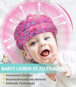 Kopfschutz Baby für 6 bis 24 Monate -  Sicher Krabbeln & Laufen – Bild 5