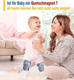 Simply Kids Knieschoner Baby Krabbeln (2 Paar) I Krabbelstrumpfhose, Krabbelhilfe für Babys Mädchen Junge Kind – Bild 2
