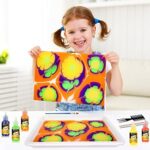 Coodoo Wassermarmorierfarbe für Kinder – Kunst und Handwerk für Mädchen und Jungen, Bastelsets, für Kinder im Alter von 6 Jahren – Bild 7