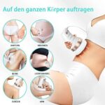 Cellulite massagegerät anti cellulite Handmassagegeräte-lymphdrainage gerät mit 3 waschbaren Pads-cellulite massagegerät elektrisch für Bauch/Bein/Arme – Bild 7