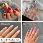 Doonails Farben Set | Dipping Powder Nail Set Mit 4 Farben | Nagelset Für Salonschöne Nägel | Tierversuchsfrei – Bild 6