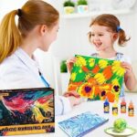 Coodoo Wassermarmorierfarbe für Kinder – Kunst und Handwerk für Mädchen und Jungen, Bastelsets, für Kinder im Alter von 6 Jahren – Bild 5