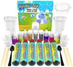 Desire Deluxe Schleim Set (30 teilig) zum selber Machen, ideales Slime Spielzeug für Kinder ab 3 4 5 6 7 8 9 10 Jahren, Wissenschaft Lernspiel, Geschenk für Jungen und Mädchen – Bild 4