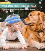 Kopfschutz Baby für 6 bis 24 Monate -  Sicher Krabbeln & Laufen – Bild 2