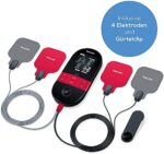 Beurer EM 59 Heat digitales TENS / EMS Gerät, 4-in-1 Reizstromgerät zur Schmerztherapie, Muskelstimulation, Massage und Wärmetherapie, inkl. 4 Elektroden und Akku – Bild 8