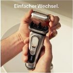 Braun Series 9 Pro Scherkopf, Elektrorasierer, Ersatzscherteil kompatibel mit Rasierer Herren Serie 9 Pro, 94M, chrom, 1er Pack – Bild 4