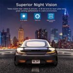 ORSKEY Dashcam Auto Vorne und Hinten 1080P Full HD Autokamera Dual Dashcam Dashboard Kamera Dashcam für Autos 170 Weitwinkel HDR mit 3.0" LCD Display Nachtsicht Bewegungserkennung und G-Sensor – Bild 3