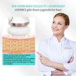 Cellulite massagegerät anti cellulite Handmassagegeräte-lymphdrainage gerät mit 3 waschbaren Pads-cellulite massagegerät elektrisch für Bauch/Bein/Arme – Bild 4