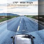 ORSKEY Dashcam Auto Vorne und Hinten 1080P Full HD Autokamera Dual Dashcam Dashboard Kamera Dashcam für Autos 170 Weitwinkel HDR mit 3.0" LCD Display Nachtsicht Bewegungserkennung und G-Sensor – Bild 8