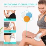 Cellulite massagegerät anti cellulite Handmassagegeräte-lymphdrainage gerät mit 3 waschbaren Pads-cellulite massagegerät elektrisch für Bauch/Bein/Arme – Bild 2