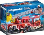 PLAYMOBIL City Action 9463 Feuerwehr-Leiterfahrzeug mit Licht und Sound, Ab 5 Jahren – Bild 5
