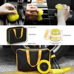 Herrfilk Auto Reinigungsset, 20 Pcs Autopflege Set, Auto Detailing Pinsel Auto Waschset für Auto Reinigung Innenraum und Aussen, Lüftungsschlitz, Armaturenbrett, Motor, Rädern, Haushaltsreinigun – Bild 6