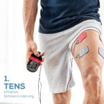 Beurer EM 59 Heat digitales TENS / EMS Gerät, 4-in-1 Reizstromgerät zur Schmerztherapie, Muskelstimulation, Massage und Wärmetherapie, inkl. 4 Elektroden und Akku – Bild 3