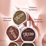 Glaze Glänzende Farbveredlungs Spülung 190ml (2-3 Anwendungen) Preisgekrönte Haarglanzbehandlung und semipermanentes Haarfärbemittel. Garantierte Ergebnisse in 10 Minuten – Bild 4