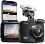 AZDOME Autokamera mit 4K Auflösung, WiFi Dashcam mit GPS und Loop-Aufnahme, Dash Cam mit 170° Weitwinkelobjektiv und Nachtsicht, Dash Camera mit G-Sensor, Parkmonitor und Bewegungserkennung