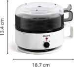 Krups Ovomat Eierkocher für 7 Eier, Koch- & Warmhaltefunktion, inkl. Messbecher, BPA-frei