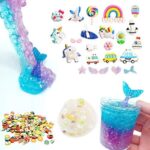 DIY Slime kit Schleim Selber Machen mit 12 Farben Crystal Slime, Glitter, Charms, Fruit Slices, Kunsthandwerk für Kinder 6-12 Jahren mädchen Geschenk – Bild 4