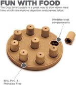 Outward Hound Nina Ottosson by Dog Smart Tan Composite Interactive Treat Puzzle Dog Toy – Bild 4