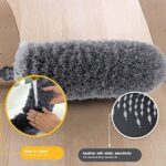 MASTERTOP Besen mit Stiel - MASTERTOP Kehrschaufel und Besen Set - MASTERTOP Kehrblech und Handfeger Set – Bild 5