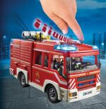 PLAYMOBIL City Action 9463 Feuerwehr-Leiterfahrzeug mit Licht und Sound, Ab 5 Jahren – Bild 3