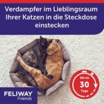 FELIWAY Friends Start-Set für Katzen | Verdampfer für Steckdose & Flakon | Pheromone zur Reduktion von Spannungen & Konflikte zwischen Katzen | mehr Harmonie im Mehrkatzenhaushalt | 48ml – Bild 4