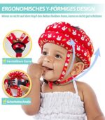Kopfschutz Baby für 6 bis 24 Monate -  Sicher Krabbeln & Laufen – Bild 4