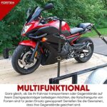 FORTEM Spanngurte - 4 Weiche Zurrschlaufen, Zurrgurte Spanngurte mit Haken aus Beschichtetem Metall - Gummigriffe – Bild 3