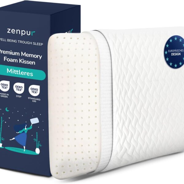 ZenPur Memory Schaum Schlaf Kissen
