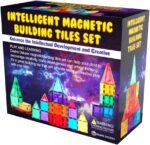 Desire Deluxe Magnetische Bausteine Magnet Montessori Spielzeug für Kinder, Magnetbausteine für Jungen und Mädchen, 3 4 5 6 7 8 Jahre alt, 57pc Set – Bild 9