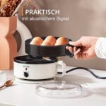 Krups Ovomat Eierkocher für 7 Eier, Koch- & Warmhaltefunktion, inkl. Messbecher, BPA-frei