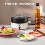 Krups Ovomat Eierkocher für 7 Eier, Koch- & Warmhaltefunktion, inkl. Messbecher, BPA-frei