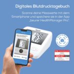 Beurer Oberarm-Blutdruckmessgerät – Einfache Bedienung, präzise Messung, Arrhythmie-Erkennung, 22–42 cm Manschette & App-Kompatibilität – Bild 6