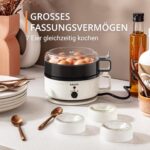 Krups Ovomat Eierkocher für 7 Eier, Koch- & Warmhaltefunktion, inkl. Messbecher, BPA-frei