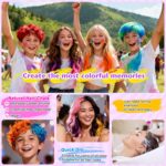 BATTOP Haarkreide 10er Set – Temporäre Haarfarbe für Kinder – Bild 5