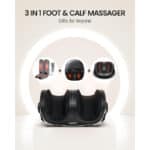 RENPHO Fussmassagegerät Shiatsu, Beinmassagegerät mit Fernbedienung