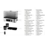 WMF Küchenminis Dörrautomat Edelstahl, Dörrgerät mit 5 Einlegefächer, 30-70°C, 24h-Timer, Obsttrockner, Dehydrator, 2 Boxen, Müsliriegelform, bpa-frei – Bild 10