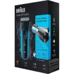 Braun Series 3 ProSkin Rasierer Herren, Elektrorasierer mit Präzisionstrimmer, wiederaufladbarer und kabelloser elektrischer Rasierer, 45 Min Laufzeit, Wet&Dry, Geschenk Mann – Bild 6