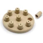Outward Hound Nina Ottosson by Dog Smart Tan Composite Interactive Treat Puzzle Dog Toy