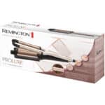 Remington Welleneisen [Testsieger] ProLuxe 4-in-1 Lockenstab Beach Waves, natürlich Wellen, Wasserwellen, Mermaid-Waves (Dig. Display, Temperatureinstellung bis 210° C) Kreppeisen – Bild 2