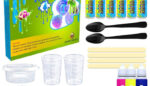 Desire Deluxe Schleim Set (30 teilig) zum selber Machen, ideales Slime Spielzeug für Kinder ab 3 4 5 6 7 8 9 10 Jahren, Wissenschaft Lernspiel, Geschenk für Jungen und Mädchen