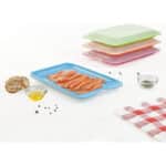 TATAYAufschnittbox Fresh, BPA frei, Mehrweg, Stackables, Geschirrspüler & MWO, zufällige Farben. – Bild 4