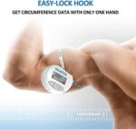 RENPHO Smart Körperumfangmassband, Bluetooth Massband zum Messen der Körperumfänge von Bizeps, Brust, Hüfte, Waden, Oberschenkel und Hals, Fitnessmassband in CM Oder Zoll – Bild 4