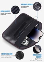 lanpard Keyless Go Schutz Autoschlüssel Faraday Bag 2X Gross Autoschlüssel Schutz Keyless RFID Funk Schlüssel Blocker Tasche Hülle – Bild 5