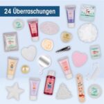 Accentra – Pflege Adventskalender 2025 für Mädchen mit 24 Pflegeprodukten – Adventskalender Beauty mit Bodylotion, Badebomben, Duschgel, Shampoo, Lip Balm, Handcreme uvm. – Weihnachtskalender Teenager – Bild 4