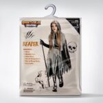 Spooktacular Creations Sensenmann Mädchen Kostüm Glühen im Dunkeln für Halloween Dress Up Party – Bild 6