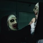 FUFRE Halloween Maske, The Nonne Maske, Halloween Masken Horror Totenkopf Maske Latex Nonne Maske Halloween Schädel Maske für Halloween Kostüm Cosplay Party Totenkopf Halloween Deko – Bild 8